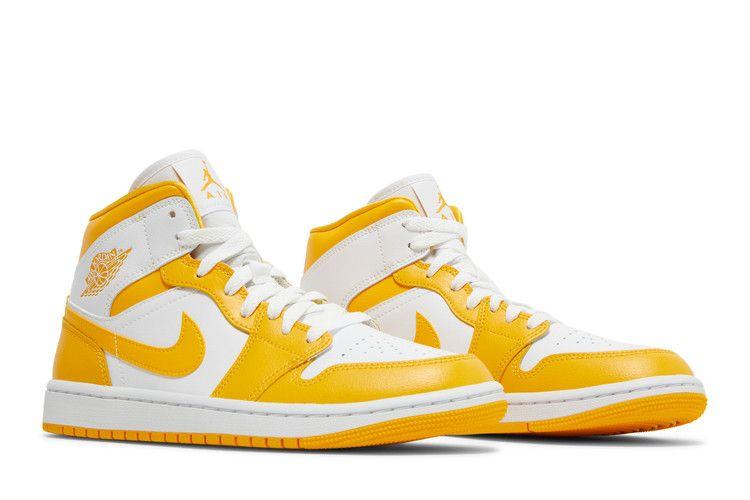 Jordan 1 Белый Университетский Золотой (Женский)