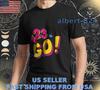 НОВАЯ РУБАШКА 123 GO ЛОГОТИП Футболка СМЕШНОЙ АМЕРИКАНСКИЙ РАЗМЕР S ДО 5XL