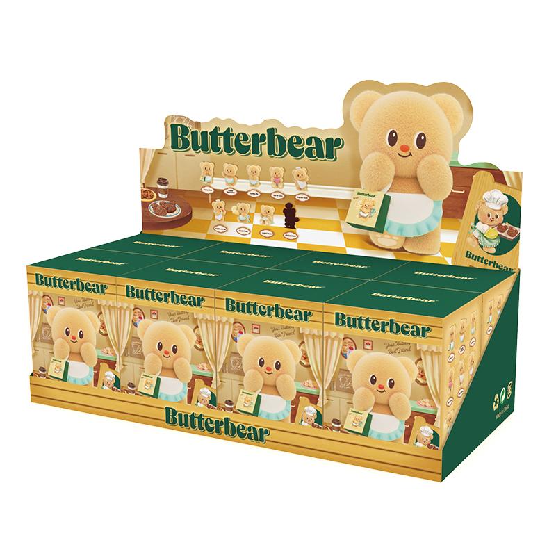 FUNISM Оригинальная слепая коробка ButterBear в рабочие дни Милые декоративные предметы Счастливая работа Полная любви Фигурки Мастера выпечки