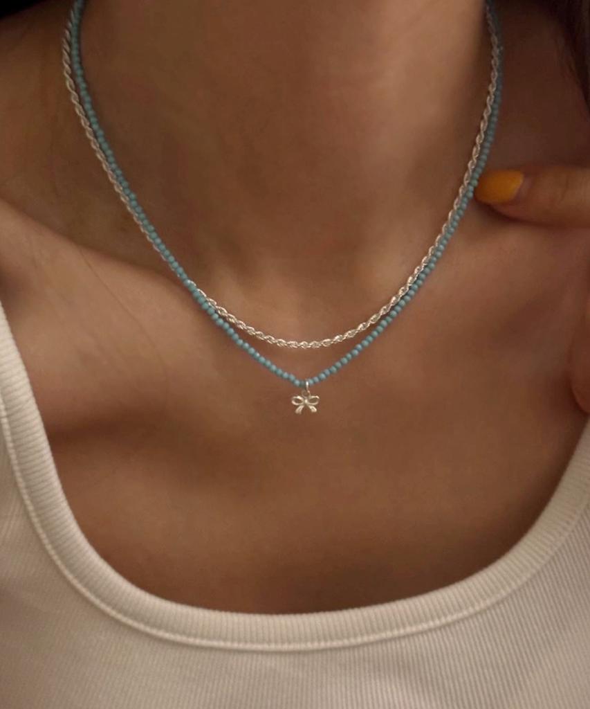 Код.H (Серебро 925 пробы) Колье-цепочка «Якорная»