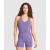 Vital Seamless Halter Neck Tank Functional Purple Marl B2c9l Pb8h