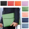 Leather Leather File Folder A4 Briefcase School Office Supplies Document Bag Women Men