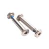 Skate Wheel Axles Male And Female Screws Inline Skate Screw Skate Shoes Axles Skate Shoes Spacer