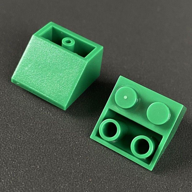 20 шт. DIY технический наклон перевернутый 45° 2x2 наклон антискос кирпичи MOC детали строительные блоки игрушки для детей совместимы 3660