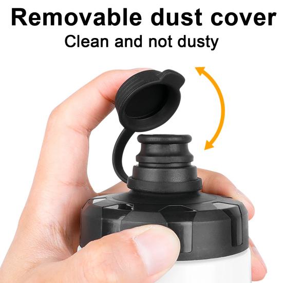 Велосипедная бутылка для воды емкостью 720 мл с уплотняющим носиком прессового типа, пищевой класс, не содержит бисфенола-А, герметичная конструкция, удобная бутылка для воды с захватом