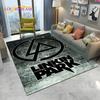 3D Ковер с Логотипом Ретро Рок-группы L-Linkin Park для Дома Гостиной Спальни Дивана Коврик для Прихожей Декор, Ковер для Детской Зоны Нескользящий Напольный Коврик