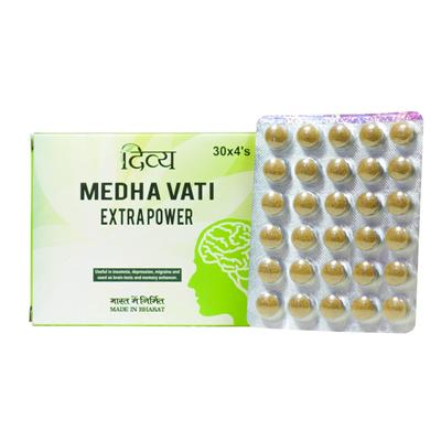 Медха Вати (120 таб, 500 мг), Medha Vati Extra Power,