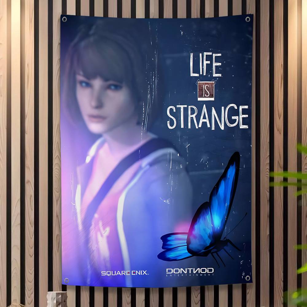 Популярная игра Life Is Strange Мультяшный Флаг Настенное Полотно Баннер Украшение Бытовое Домашний Декор