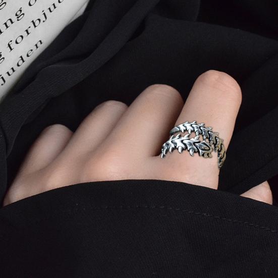 Регулируемое мужское кольцо в стиле панк, открывающееся кольцо для пары, ювелирные аксессуары