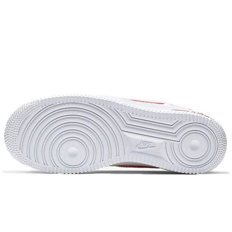 Nike Air Force 1 Low Lux Белый Красный Женские 898889-101