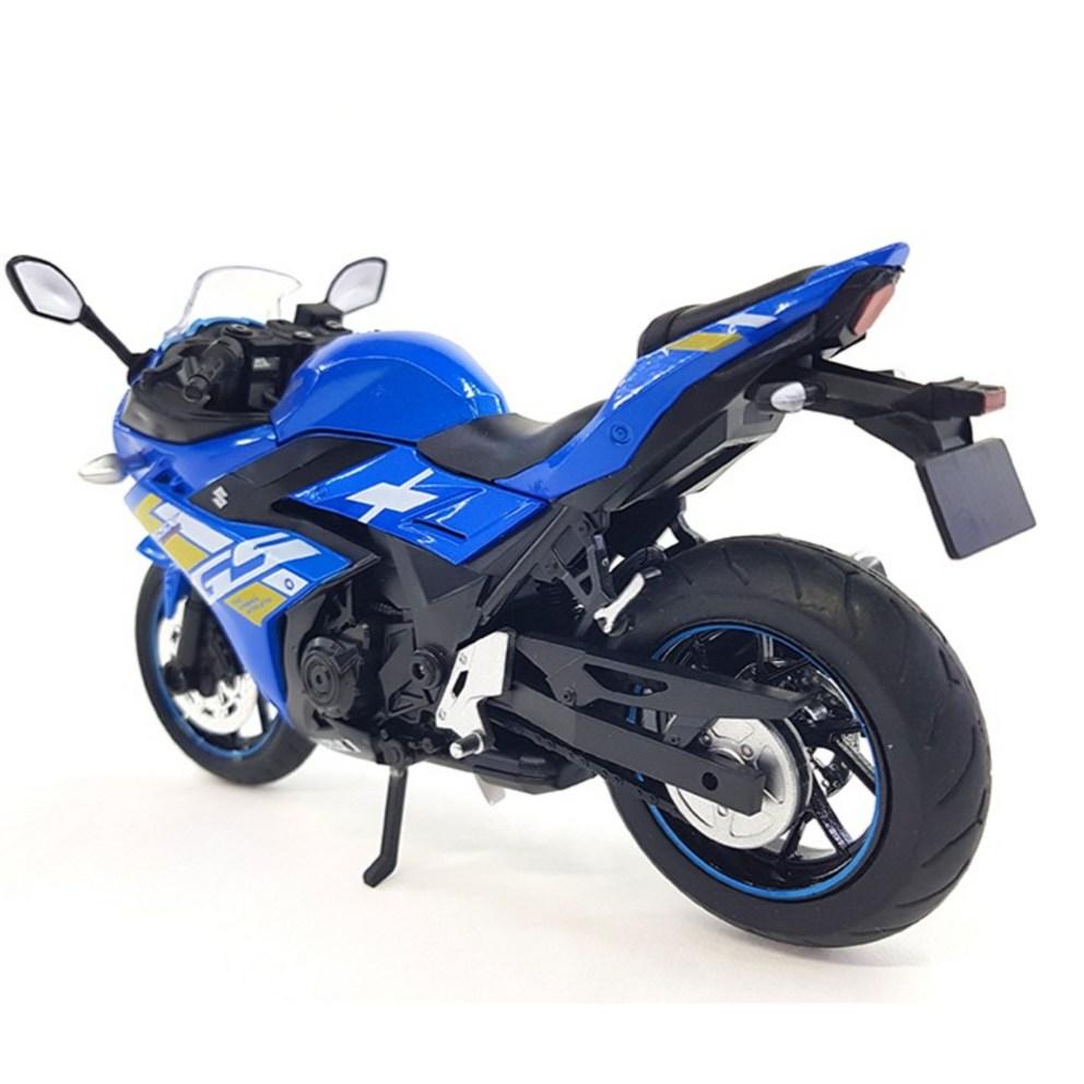 МОДЕЛЬ MX 1:Модель мотоцикла Suzuki GSX250R, масштаб 1:12, литая, синяя (MXT116305BL)