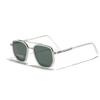 2025 Retro Polarized TR90 Semi-Metal Square Sunglasses for Men & Women