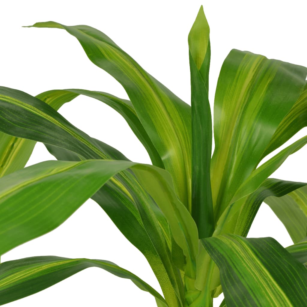 Artificial Dracaena Tree with Pot 100 cm Green