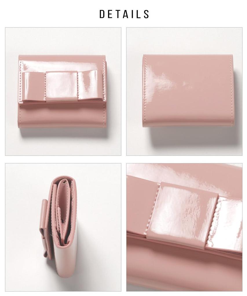Кошелек Altro Rose Pink Ribbon, трехскладной, мини-кошелек, маленький кошелек для мелочи, отделения для карт, отделение для купюр, форма монеты в коробочке, эмаль, элегантный дизайн, 333229-16