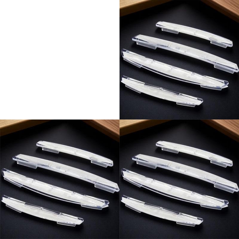 4/8/16Pcs Car Door Edge Guards Molding Protection Strip Scratch Protector Adhesive Anti-Collision Sticker For Vehicle Exterior