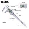 Hilda 150 мм Цифровой штангенциркуль из нержавеющей стали Измерительный инструмент
