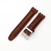 17 мм 19 мм Ремешок для часов из натуральной кожи для Swatch YCS YAS YGS Браслет с пряжкой-пином Мужской Спортивный Водонепроницаемый Ремешок для часов