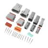 2/ 3/ 4/ 6/ 8/ 12P Seal Kits Male and Female Waterproof Connector Socket Plug Wiring DT06/04