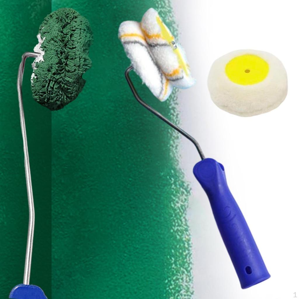 Угловой малярный валик Ручной инструмент Эргономичная ручка Проекты по обустройству дома Удобный захват