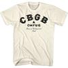CBGBBlack Logo T-ShirtNatural Unisex T-Shirt