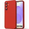 Case for Samsung Galaxy S25 Plus (Galaxy S25+) - Red Liquid Silicone - BOOLING®