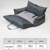STLFWaterproof Dog Car Seat Bed Soft Luxury Dog Beds Travel Pet Carrier Bag Pet Car Seat Custom LOGO Designer Dog Products