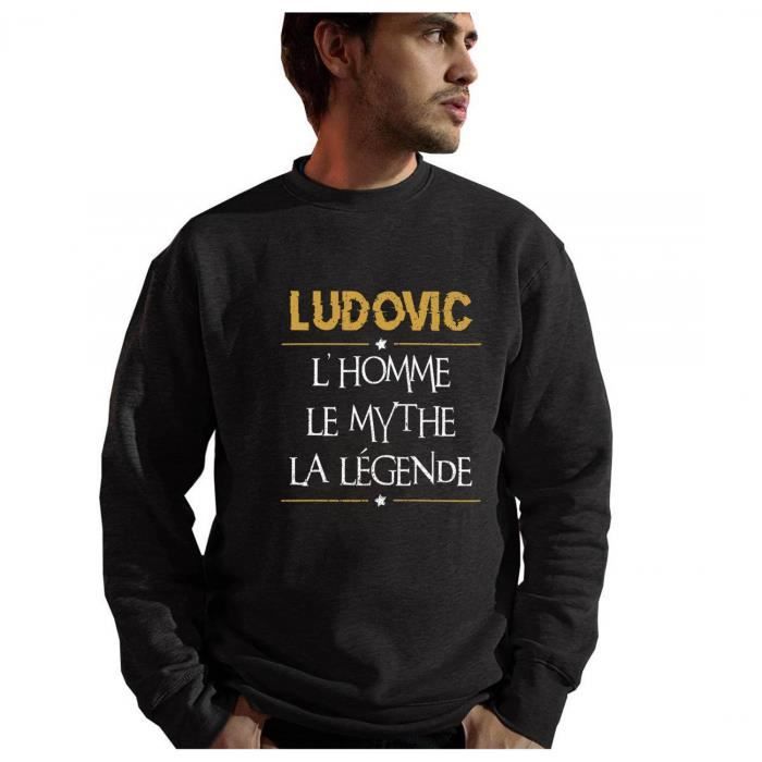 Sweat - Ludovic - Personnalisé - Humour - Manches longues - Col classique