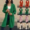 Ayollar Modasi Kamarli Trikotaj Kardigan Sviter Kundalik Keng Sviter Jaket