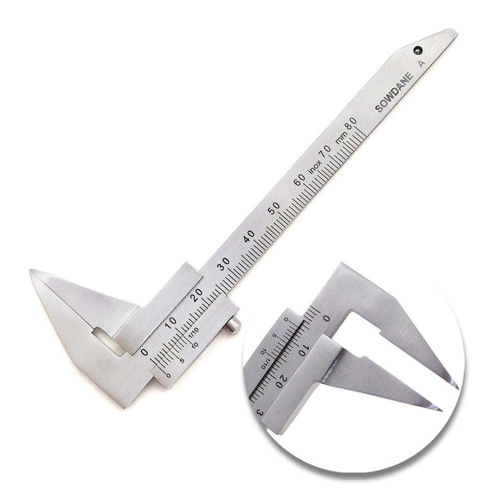 1 шт. Стоматологический ортодонтический калибратор микрометр измерительный инструмент стоматологический штангенциркуль нониусная раздвижная линейка