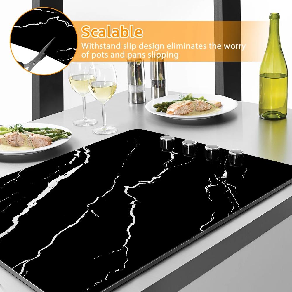 Heat-resistant Induction Cook-top Mat Silicone Cook-top Protector Electric Ceramic Stove