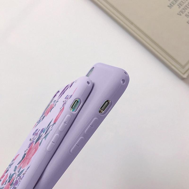 Мягкий силиконовый чехол Flower Animal для Xiaomi Redmi Note 13 Pro 13C 14 Samsung A35 A55 M35 S24 Huawei Honor 200 iPhone Camera Защитный противоударный чехол