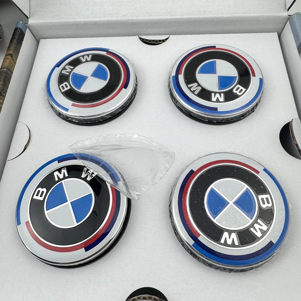Pp-4 шт. Мини плавающие колпачки ступицы колеса BMW 68 мм Колпачки ступицы с магнитной левитацией Автомобильный сменный аксессуар 1/3/5/7 X1 X3 X5 X6