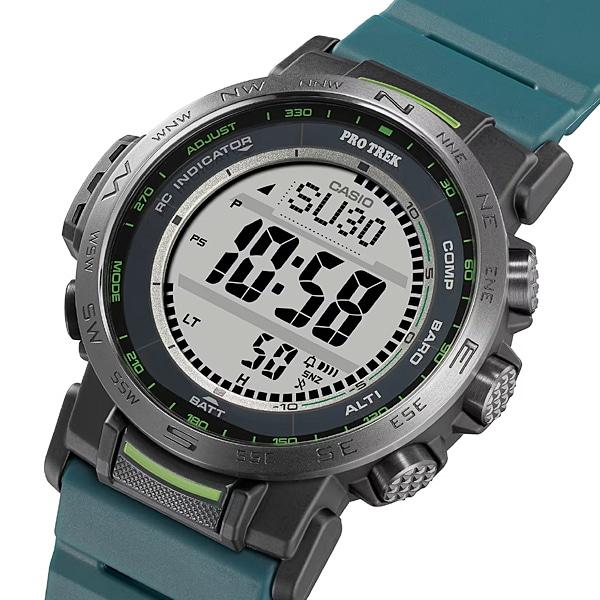 Casio Men's PRO TREK PRW-35Y-3JF [PROTREK Climber Line] Round Watch Green Digital