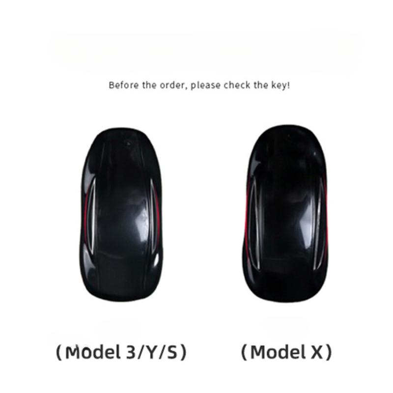Подходит для Tesla Model 3 X S Y Model3 Модели Модели Модельх Натуральная Кожа Автомобильный Брелок Чехол-Крышка Брелок Автоаксессуары