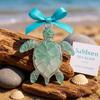 Yousheng Coastal Christmas Ornaments Ocean Themed Sea Glass Ornaments Acrylic Seahorse Dolphin Turtle Nautical Xmas Tree Ornament for Home Party Decor
