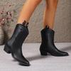 Ladies Shoes On Sale 2024 High Quality Sleeve Women's Boots Winter Pointed Toe Warm Solid Middle Tube Large Size Fashion Boots
