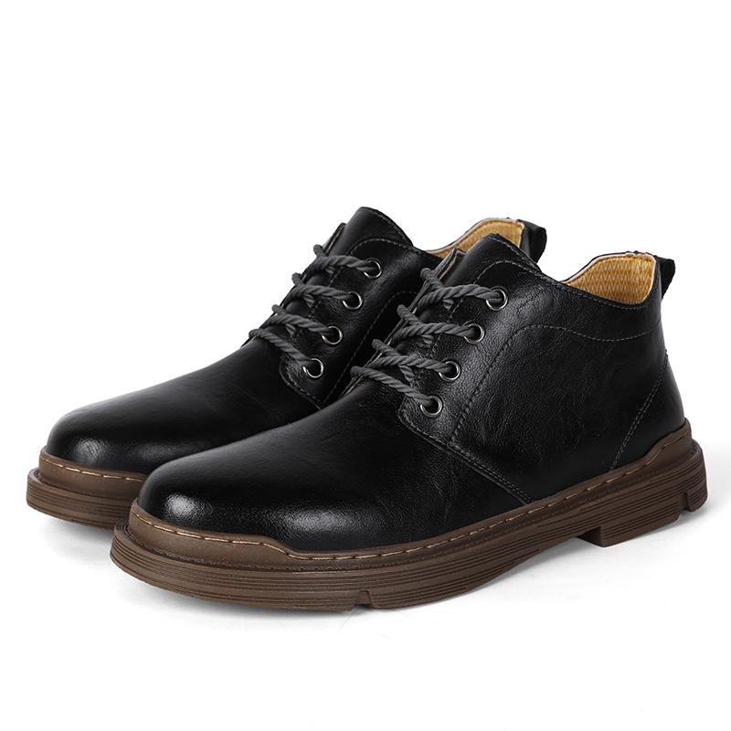 Мужские высокие кеды, обувь для вождения автомобиля, профессиональные мотоциклетные ботинки, мужские мокасины из натуральной кожи