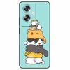 For OPPO A79 5G A 79 Case Silicone Soft Wolf Lion Cat Black Bumper Funda Coque for OPPO A79 CPH2553 OPPOA79 Cover Protective Bag