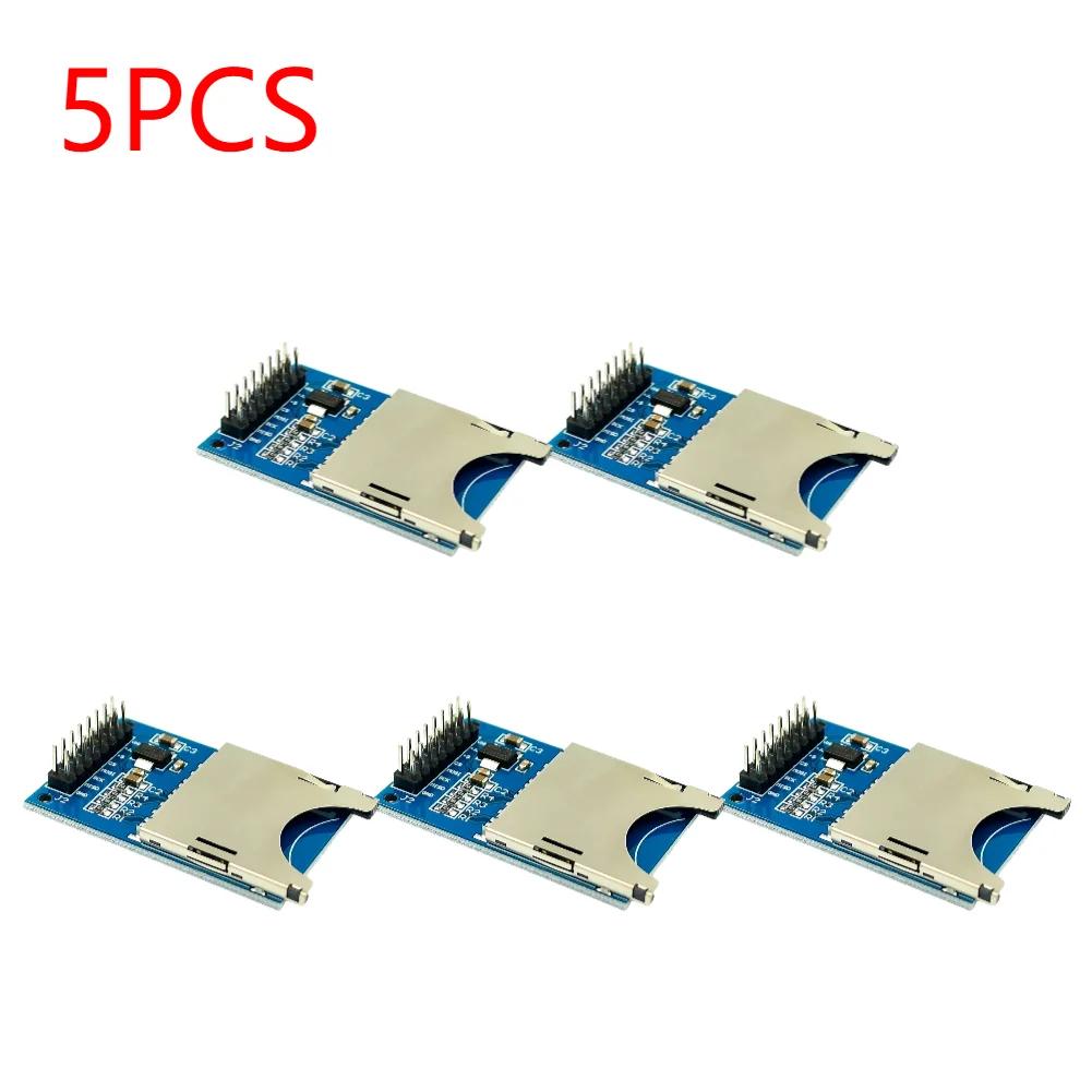 1-4 шт. Плата расширения памяти Micro SD с 6 контактами 5 В 3,3 В Micro SD TF карта памяти Shield модуль SPI для Arduino DIY Kit