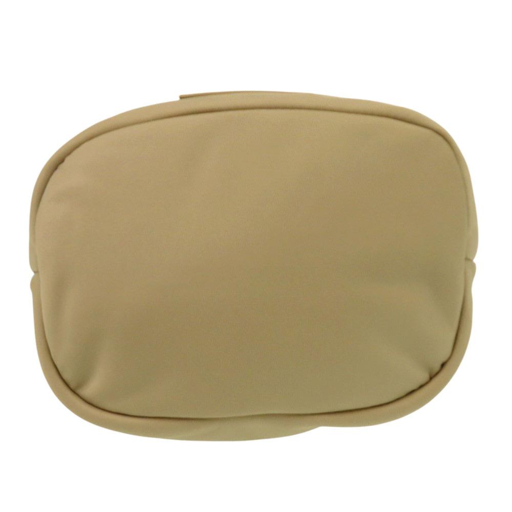 Used AUTHENTIC BURBERRY 8104495 Ryle drawstring crossbody shoulder bag Beige Nylon