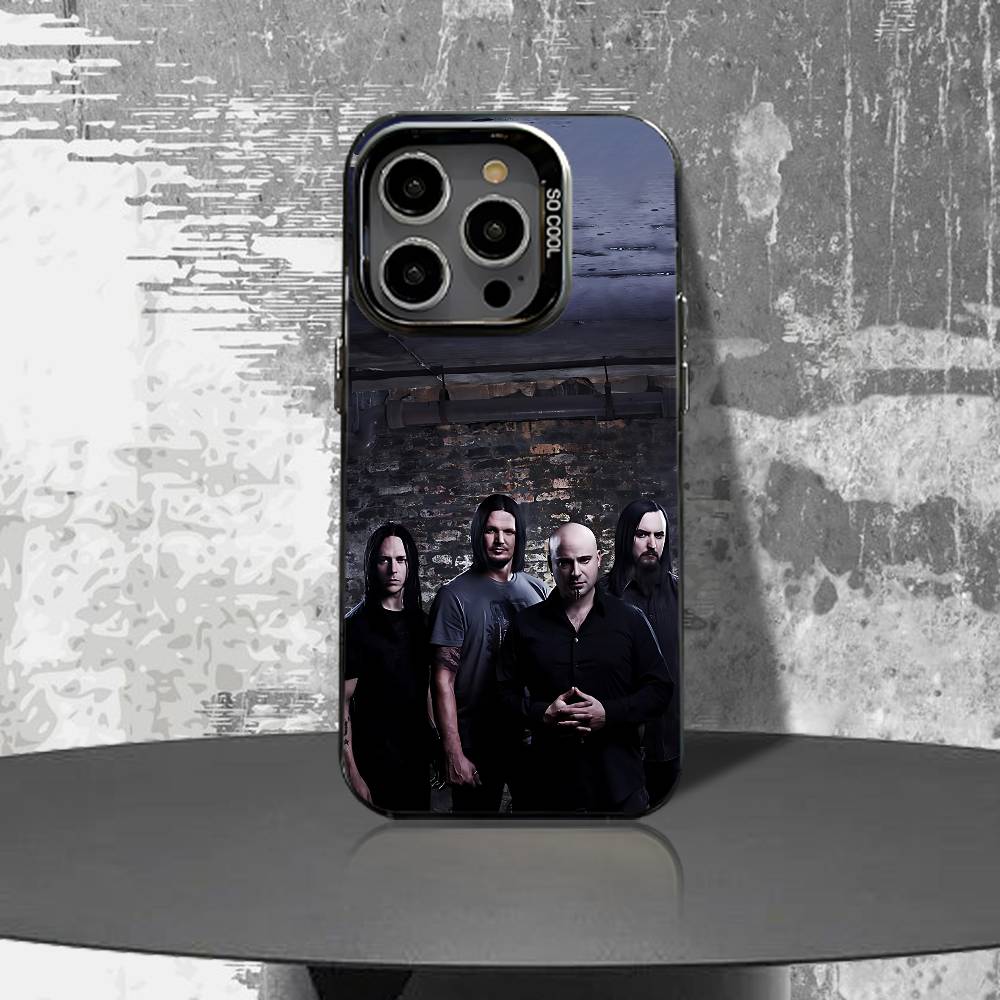 Heavy Metal Band-D-DisturBedS Phone Case For iPhone 17,16,15,14,13,12,11,Air,X,XR,Pro,Max,Plus Shockproof Matte Cover