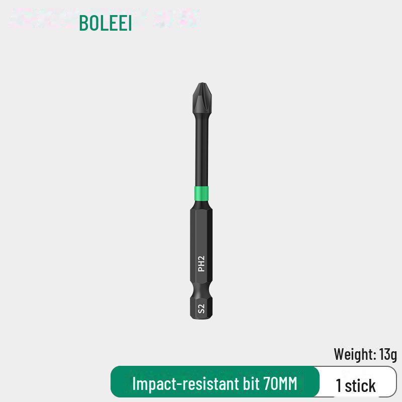 Набор ударных магнитных бит высокой твердости PH2 для электрических ручных дрелей