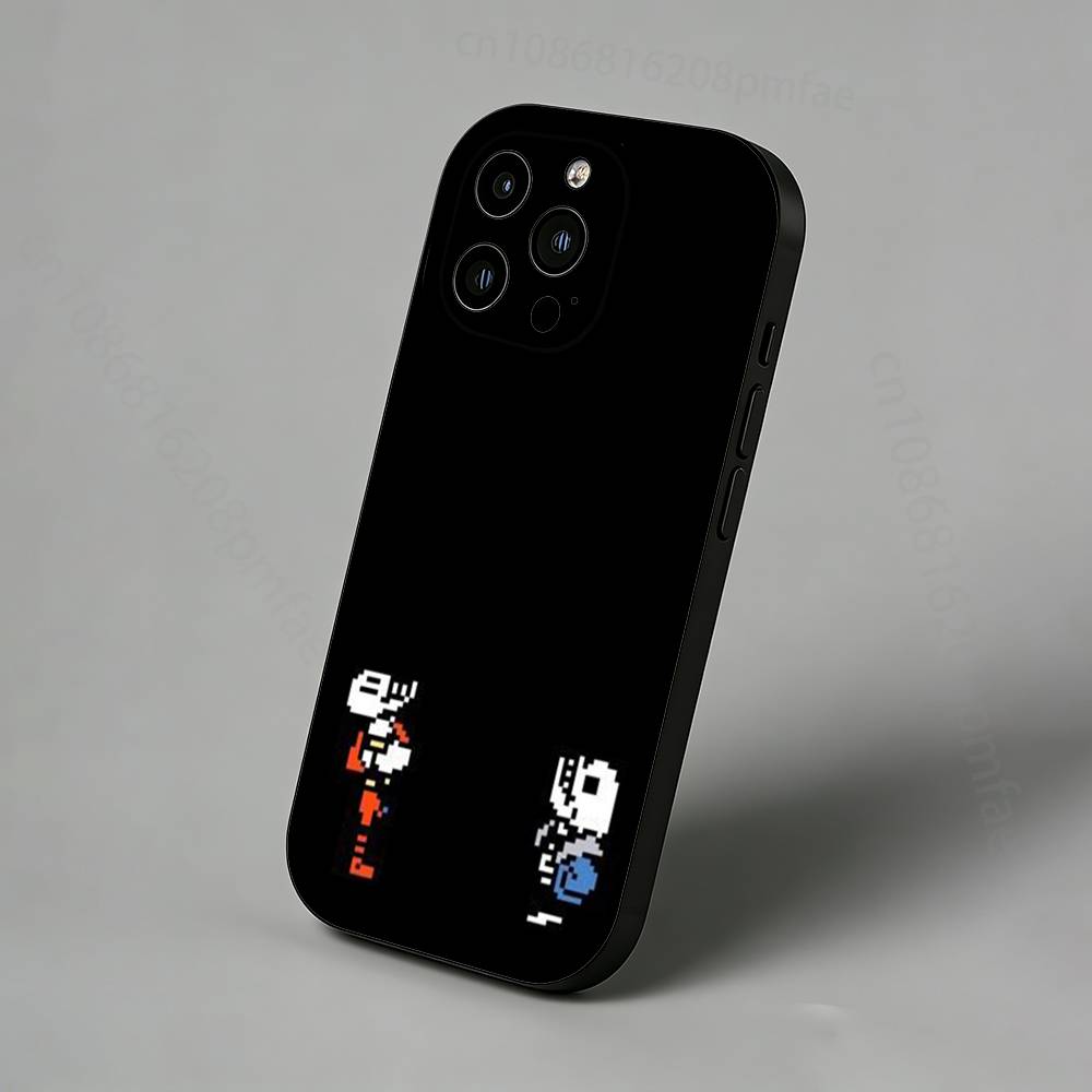 Игровой чехол U-Undertale-es для iPhone 17,16,15,14,13,12,11 Pro,Max,Plus,X,XS,XR,SE,Mini, Защитная задняя крышка