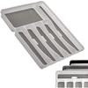 Cutlery Tray - Dekorum - Plastic - 6 Dividers - 40 X 32.5 X 5 Cm