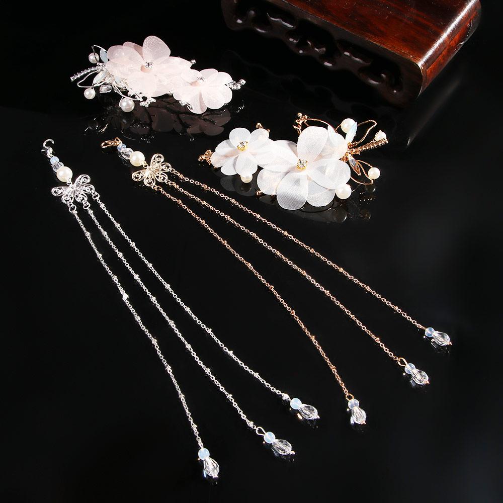 Аксессуары для волос Элегантная стрекоза ХАНФУ Китайские традиционные заколки для волос Кисточка Шпилька Головной убор