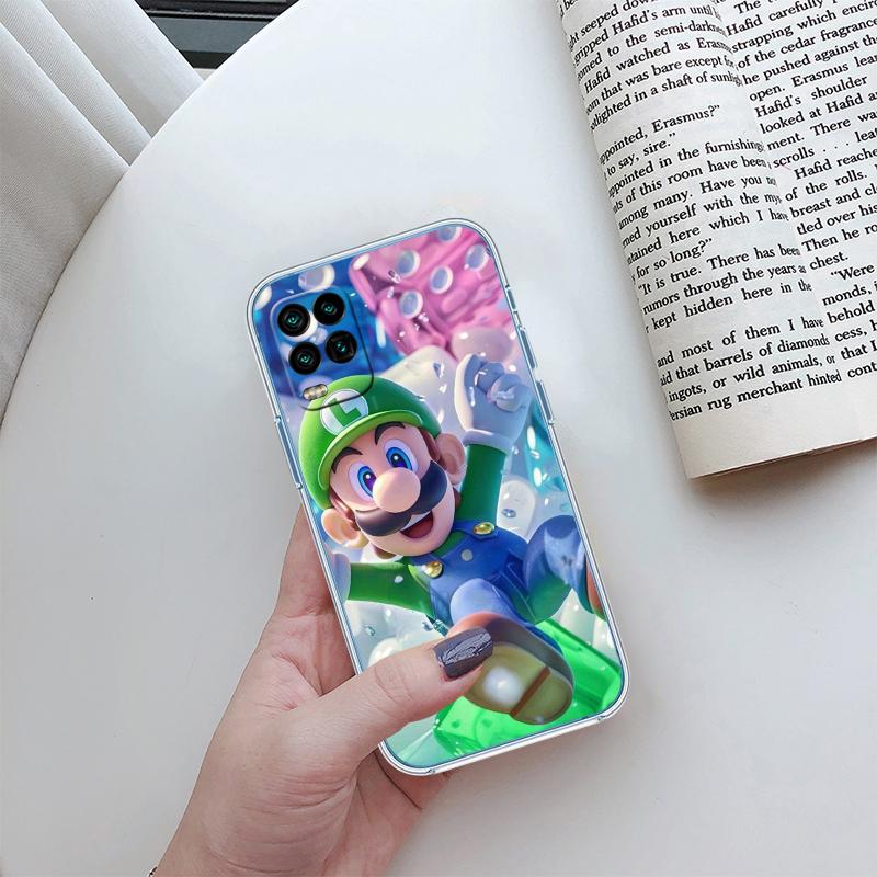 M-Marios Transparent Phone Case for Motorola Moto Edge 20 30 40 50 S30 Fusion Ultra Pro Neo Lite + G200 G23