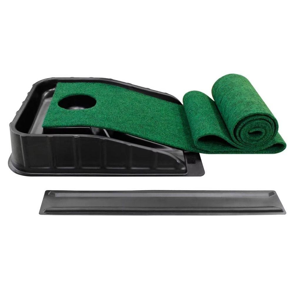 Fairway Trainer Putting Green Mat Auto Ball Return Golf Putter Trainer Golf Supplies