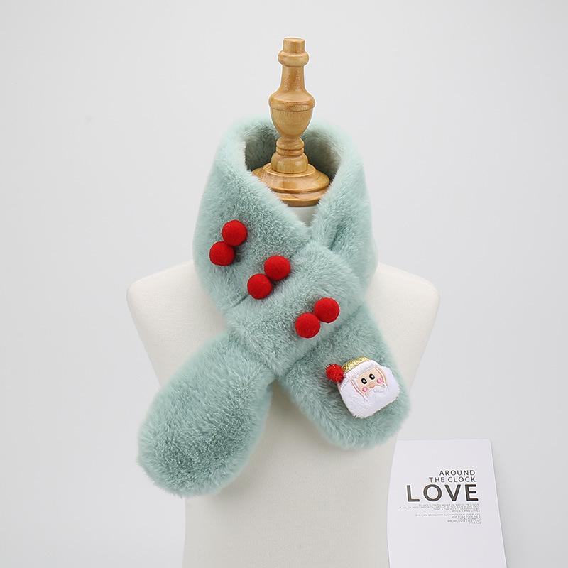 Children's Cute Cartoon Winter Scarf - Korean Style for Boys and Girls
