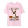 Boy Prevalent Europe Tops Shirts Cotton T Shirts Preppy Style Funny Pug Christmas Ugly Dog Xmas Tshirt Designer T Shirt Men