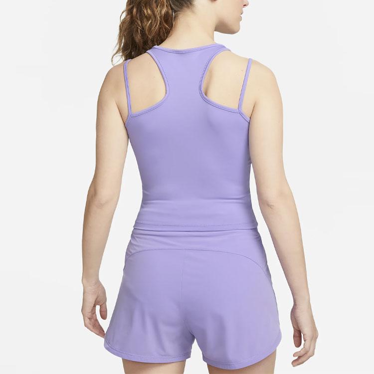 Nike Женский фитнес-топ Dri Fit Фиолетовый DX6488-567